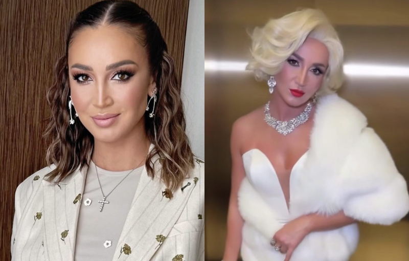 Новости шоу-бизнеса. Ольга Бузова стала блондинкой и вышла в свет в образе Мэрилин Монро