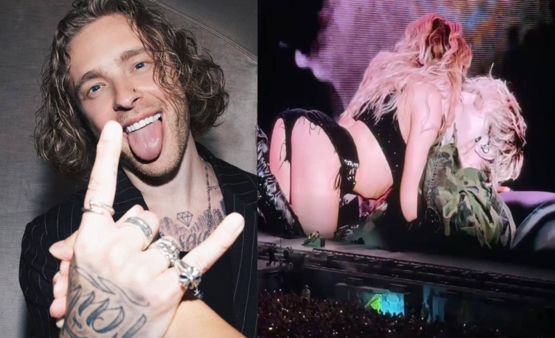 Новости шоу-бизнеса. Полуголые девушки, танцы на шесте и страстный поцелуй: концерт Крида в «Лужниках» обернулся скандалом